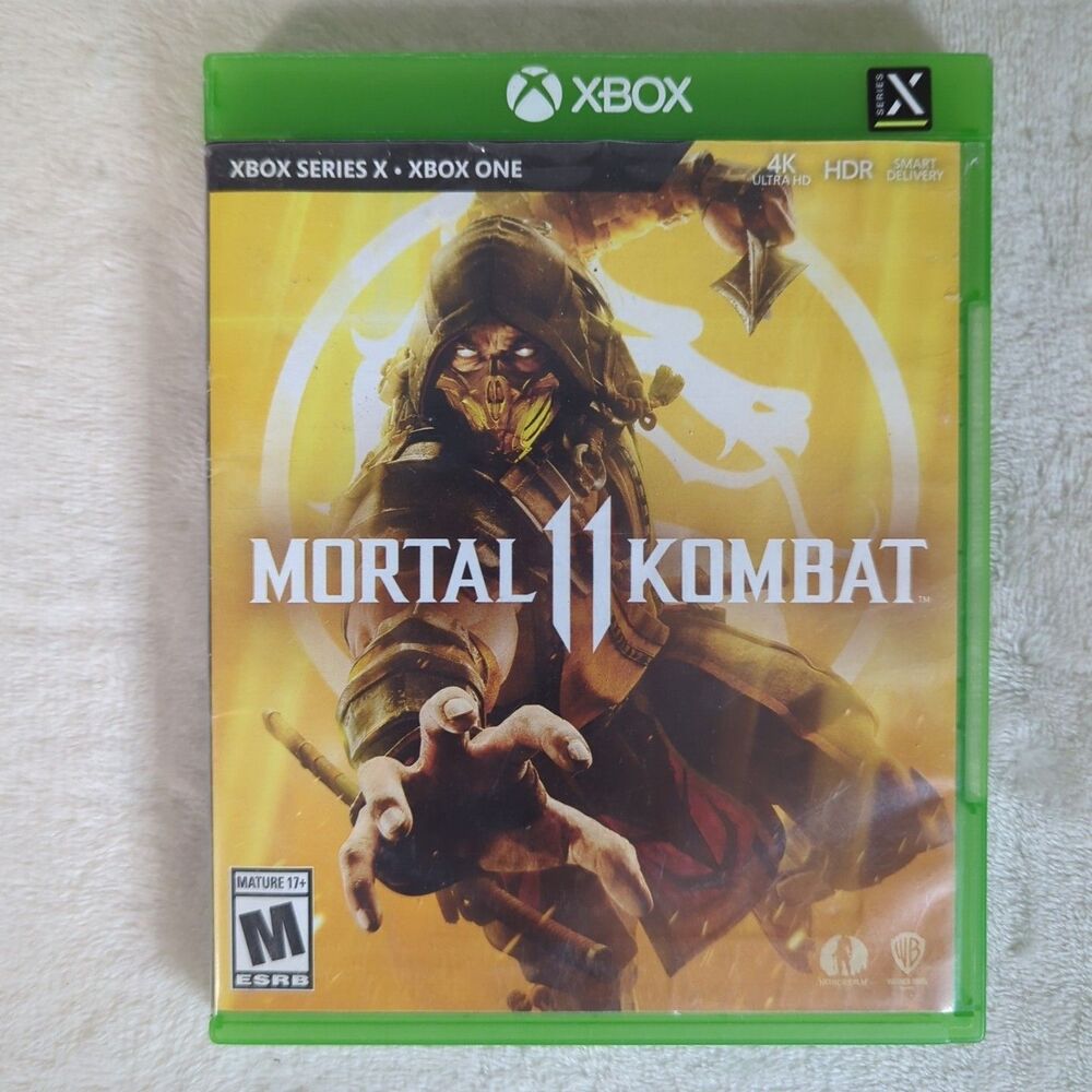 Mortal Kombat 11 Microsoft Xbox One/Series X 2021 Tested/Working w/Case and Disc